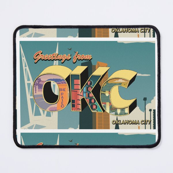 Item preview, Greetings From Oklahoma City designed and sold by alicemwolf.