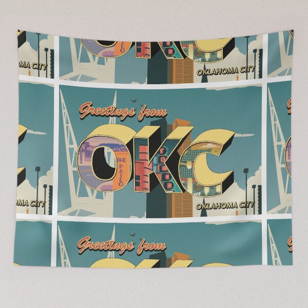 Item preview, Greetings From Oklahoma City designed and sold by alicemwolf.
