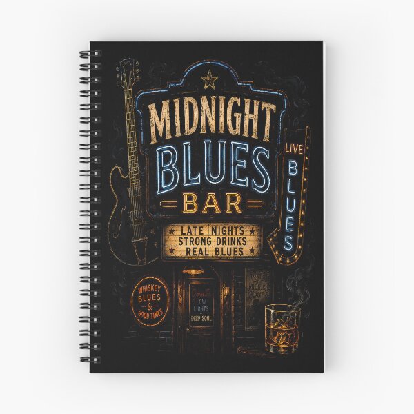 Item preview, Midnight Blues Bar designed and sold by VictorLand.