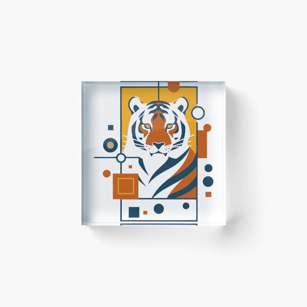 Item preview, graphic tiger designed and sold by kharma zero.
