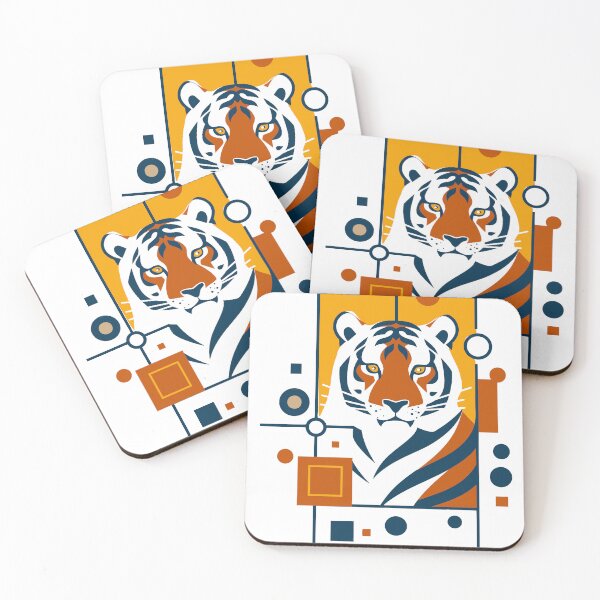 Item preview, graphic tiger designed and sold by kharma zero.