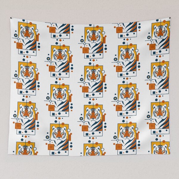 Item preview, graphic tiger designed and sold by kharma zero.