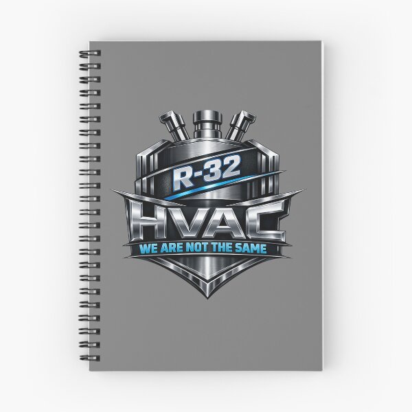Item preview, R-32 HVAC Tech Emblem - Industrial Refrigerant Pride Design designed and sold by FrozenHeat97.