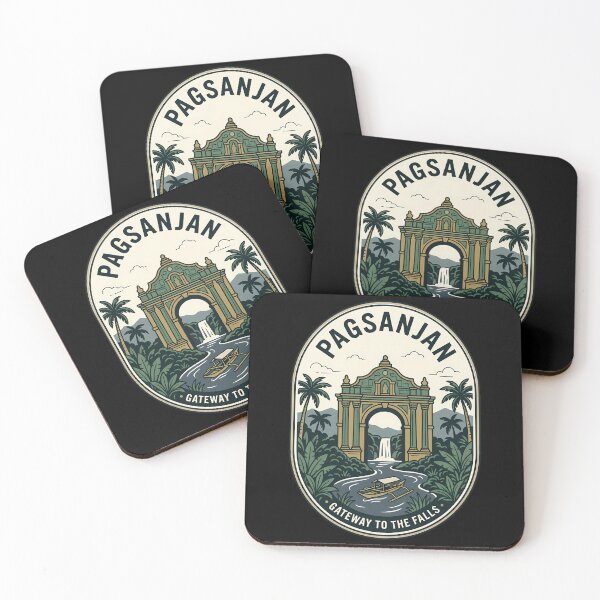 Item preview, Pagsanjan Philippines Vintage Travel Emblem designed and sold by k3rstman1.