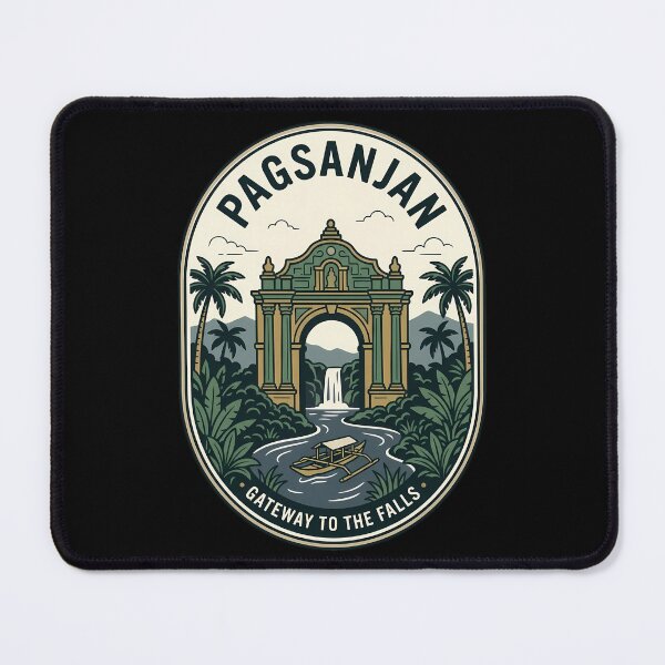 Item preview, Pagsanjan Philippines Vintage Travel Emblem designed and sold by k3rstman1.