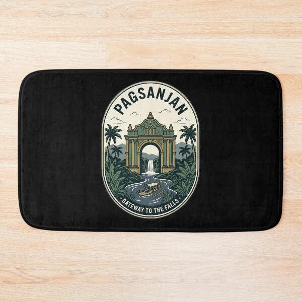 Item preview, Pagsanjan Philippines Vintage Travel Emblem designed and sold by k3rstman1.