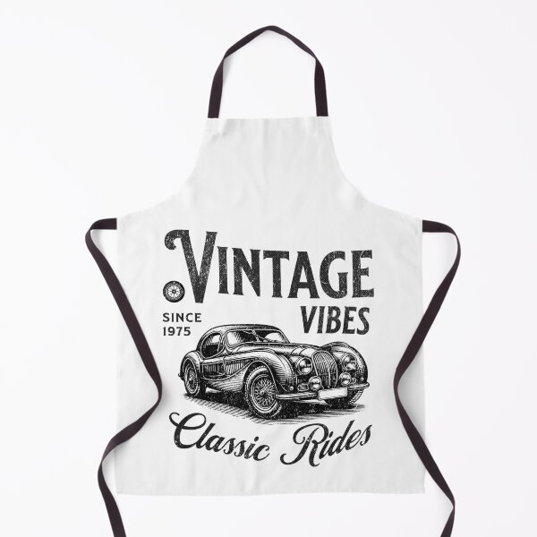 Item preview, Vintage Vibes Since 1975 Classic Car Engraving designed and sold by PrimeRacer.