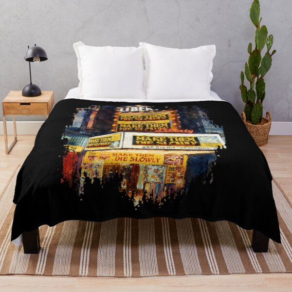 Item preview, Make Them Die Slowly – Retro Grindhouse Horror Theater designed and sold by ChickenFund.