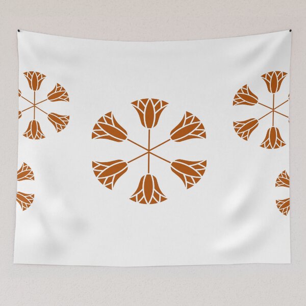 Item preview, Ancient Egyptian Lotus Flower Geometric Pattern designed and sold by wa2022.