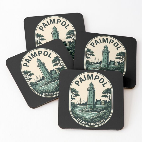 Item preview, Paimpol Brittany Lighthouse Vintage Travel Emblem designed and sold by k3rstman1.