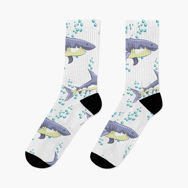 Item preview, Blue Ocean Shark Predatory Fish designed and sold by OrPolly.