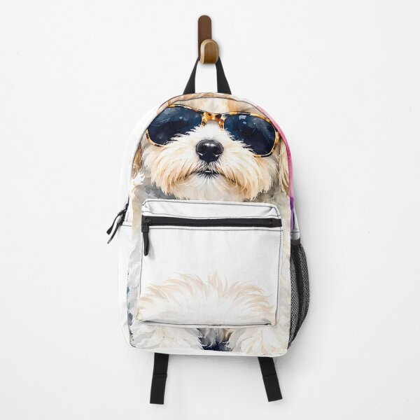 Item preview, Cool Maltipoo Puppy Wearing Sunglasses - Fun Watercolor Pet Art designed and sold by Sussyg007.