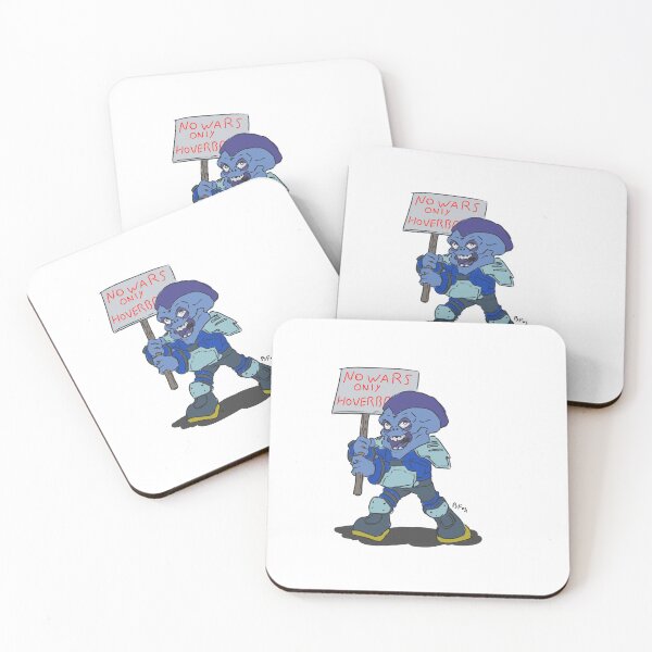 Item preview, No Wars Only Hoverboards designed and sold by BFoxArtAnim.