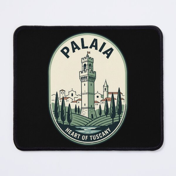 Item preview, Palaia Heart of Tuscany Vintage Travel Emblem designed and sold by k3rstman1.