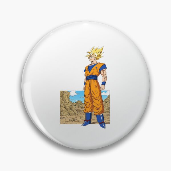 Item preview, Golden Haired Super Warrior Standing in Wasteland Panel designed and sold by DeepBlueMeadow.