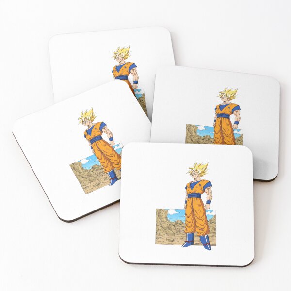 Item preview, Golden Haired Super Warrior Standing in Wasteland Panel designed and sold by DeepBlueMeadow.