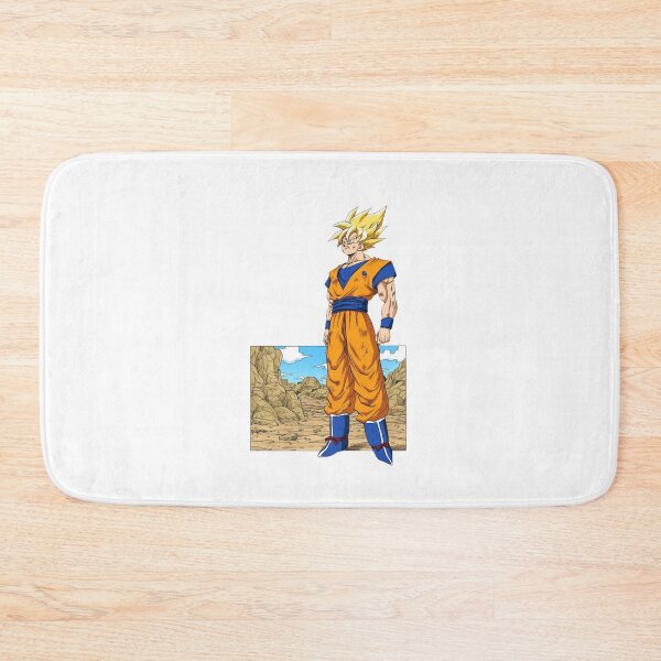 Item preview, Golden Haired Super Warrior Standing in Wasteland Panel designed and sold by DeepBlueMeadow.