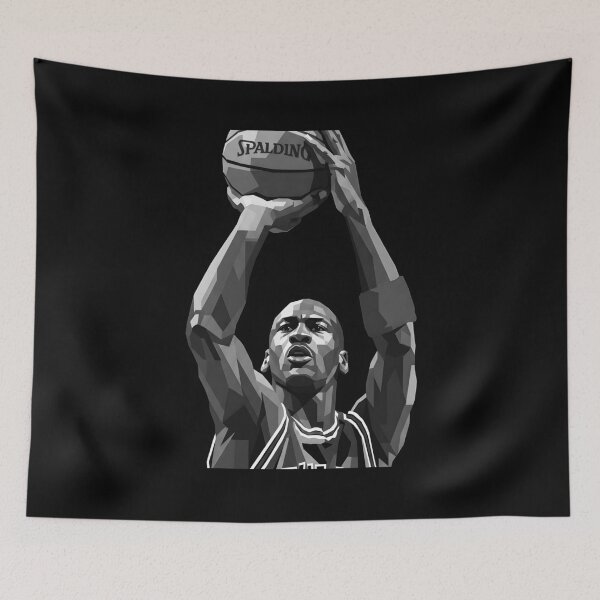 Item preview, Michael Jordan Grayscale  designed and sold by Japanese art.