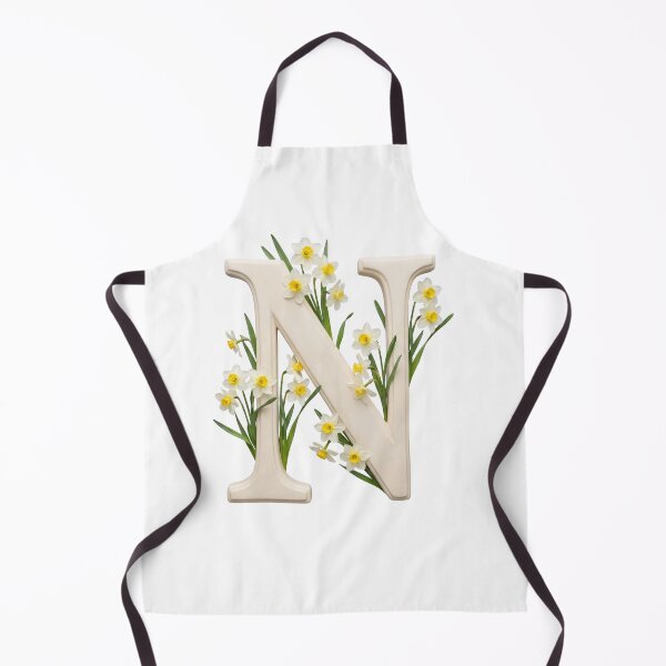 Item preview, Botanical Floral Letter N Monogram designed and sold by Helenaphotoart.