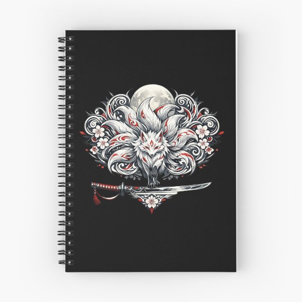 Item preview, Moon Kitsune Spirit | Japanese Fox Yokai | Mythical Samurai Fantasy Art designed and sold by MrDev.