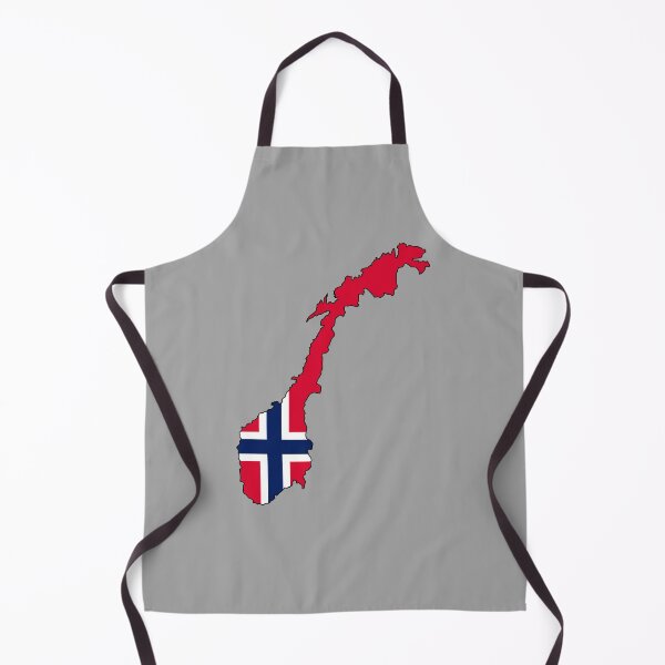 Item preview, Map of the flag of Norway designed and sold by visual adventures.