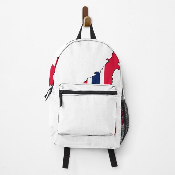 Item preview, Map of the flag of Norway designed and sold by visual adventures.