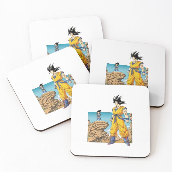Item preview, Protector de la Tierra con su rival real observando desde la cima de la montaña. designed and sold by DeepBlueMeadow.