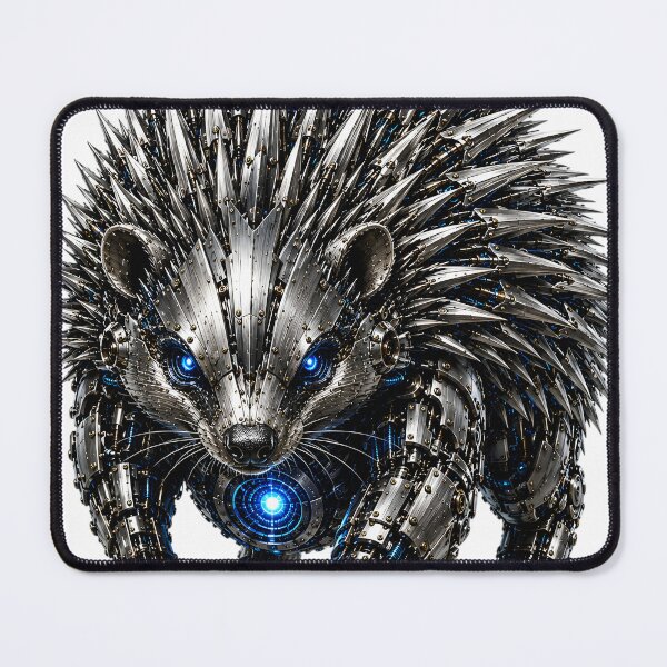 Item preview, Steel Hedgehog V5 – Mechanical Cyber Hedgehog | Industrial Metal Beast designed and sold by SteelCoat Studio.
