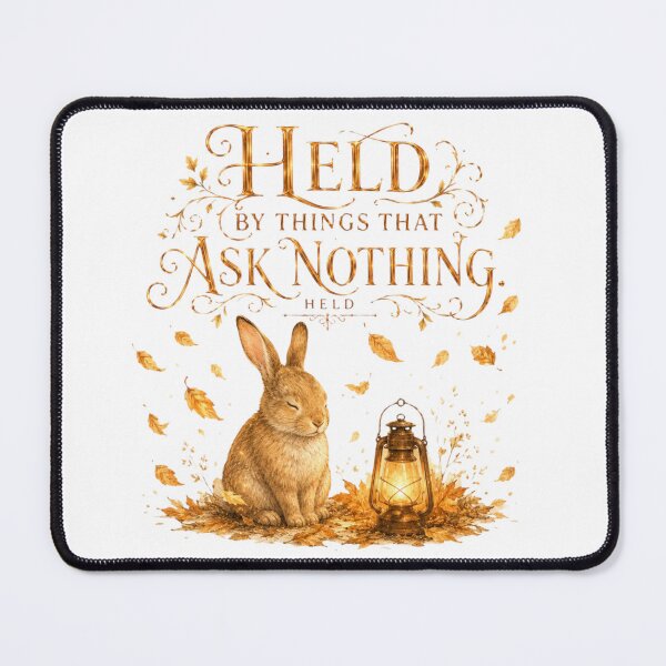 Item preview, Held By Things That Ask Nothing Vintage Bunny Light Academia designed and sold by AQUILAKREO.