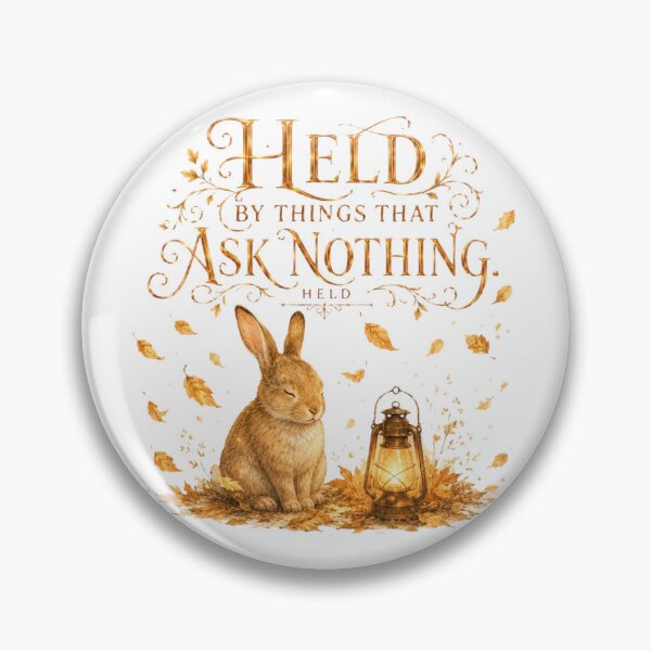 Item preview, Held By Things That Ask Nothing Vintage Bunny Light Academia designed and sold by AQUILAKREO.