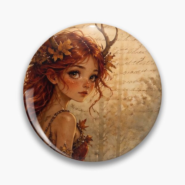 Item preview, Autumn Fairy and Spirit Wolf  designed and sold by FaeCoreStudio.