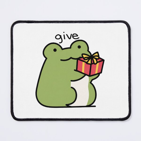 Item preview, Kawaii Frog Giving Gift designed and sold by FrogNotDog.