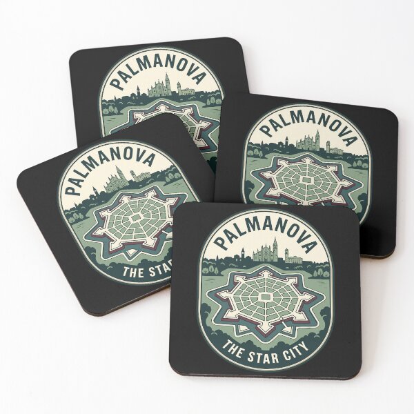 Item preview, Palmanova The Star City Vintage Travel Emblem designed and sold by k3rstman1.