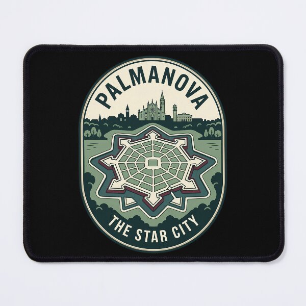 Item preview, Palmanova The Star City Vintage Travel Emblem designed and sold by k3rstman1.