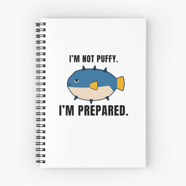 Item preview, Annoyed pufferfish with a funny saying designed and sold by Lyfeinsights.