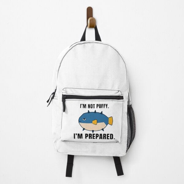 Item preview, Annoyed pufferfish with a funny saying designed and sold by Lyfeinsights.