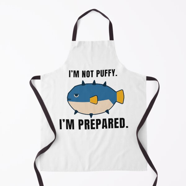 Item preview, Annoyed pufferfish with a funny saying designed and sold by Lyfeinsights.