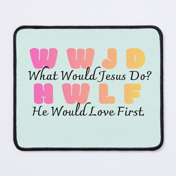 Item preview, What would Jesus do? Girl version  designed and sold by coloursforkids.