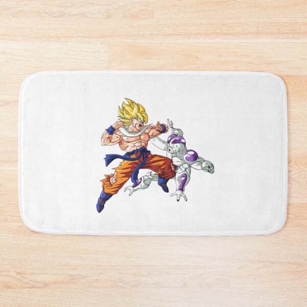 Item preview, Golden Super Warrior Dodging Tail Attacks of Cosmic Overlord designed and sold by DeepBlueMeadow.