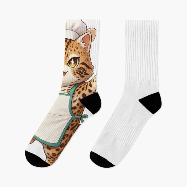 Item preview, The Star-Chef - Cute Felis Nigripes Kitchen Master designed and sold by ABYSSLAB.