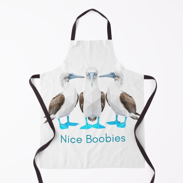 Item preview, Nice Boobies - Funny Blue Footed Booby Bird Birdwatching Pun designed and sold by Neurospicy Trolls.