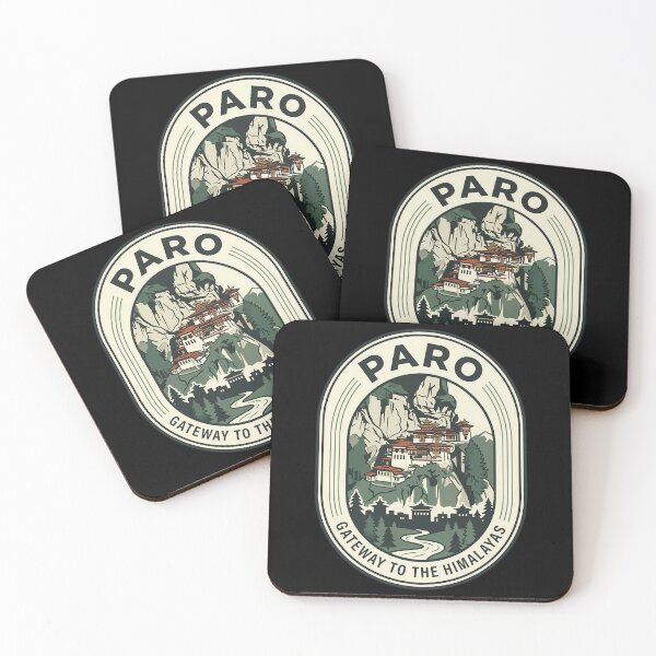 Item preview, Paro Gateway to the Himalayas Vintage Travel Emblem designed and sold by k3rstman1.