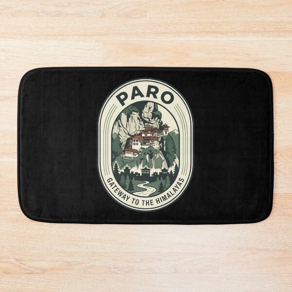Item preview, Paro Gateway to the Himalayas Vintage Travel Emblem designed and sold by k3rstman1.