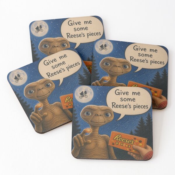 Item preview, E.T.: Give me some Reese's pieces designed and sold by CinemaChronik.