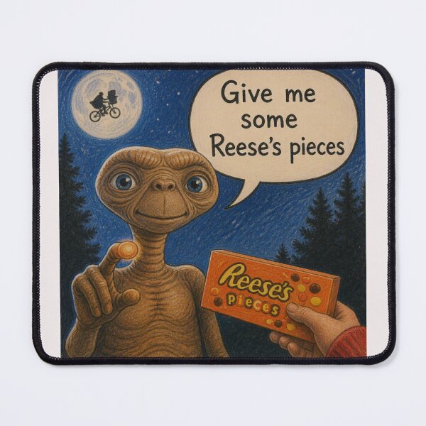 Item preview, E.T.: Give me some Reese's pieces designed and sold by CinemaChronik.