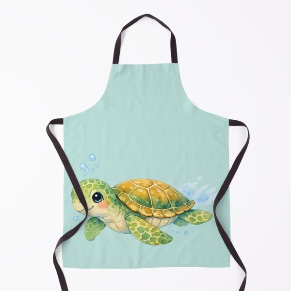 Item preview, Watercolor Sea Turtle  designed and sold by DariaCraft.