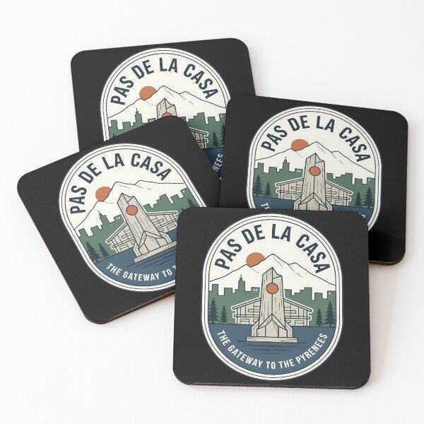 Item preview, Pas De La Casa Andorra Vintage Travel Emblem designed and sold by k3rstman1.