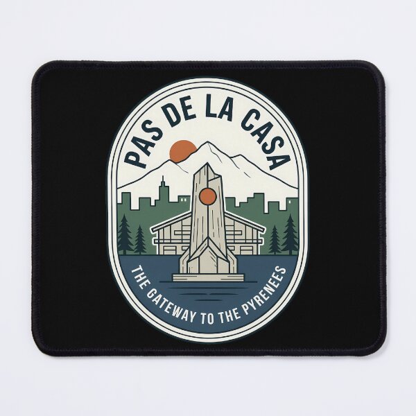 Item preview, Pas De La Casa Andorra Vintage Travel Emblem designed and sold by k3rstman1.