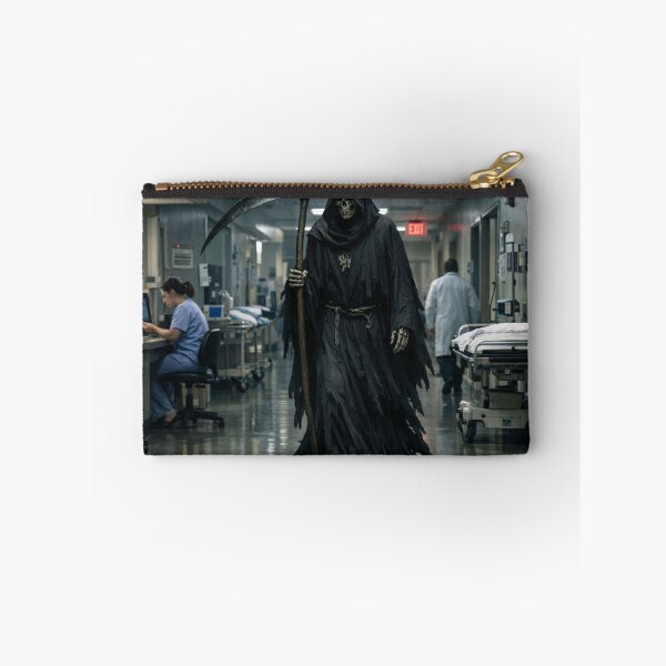 Item preview, death comes for new souls - a sarcastic image of what awaits us... designed and sold by Nela-&-Lena.