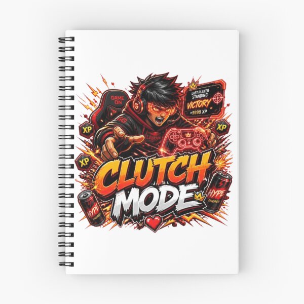 Item preview, CLUTCH MODE Gamer Design | Cyber Gaming Sticker for Esports Fans designed and sold by Stylestickers55.